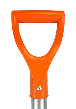 3010-12-01N Лопата штыковая нерж, черен. алюмин метал оранж V-обр.ручк, Sturm!