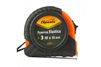 Рулетка 3м*16мм прорез.корпус СПарта