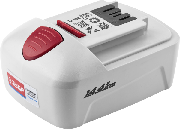 Аккумуляторная батарея Li-Ion, 14.4 В, МАСТЕР ЗУБР