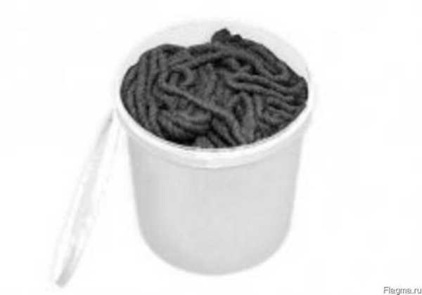 Каболка 3-5 мм неотжатая ведро 20 кг