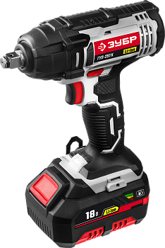 Гайковерт ударный аккум, 18В, СТАНДАРТ ЗУБР