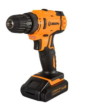 Дрель-шуруповет акуум.ДА-14-4-2Ли НМ1 2скор,14,4В,1,5Ач,10мм,2АКБ 