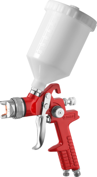 Краскопульт пневматический, 0,6л, 170-290 л/мин, МАСТЕР ЗУБР