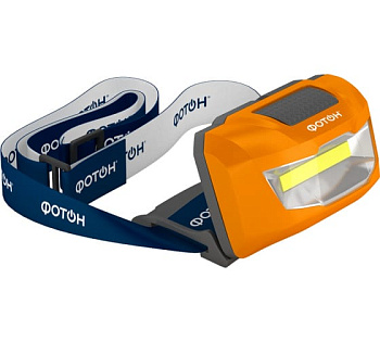 Фонарь налобный светодиод.ФОТОН SH-600 1W (3хААА  в компл)