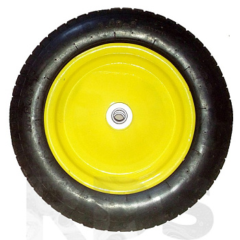 Колесо тачки пневмо 4,80/4,00*80 с подшип. D12 "HOGER"