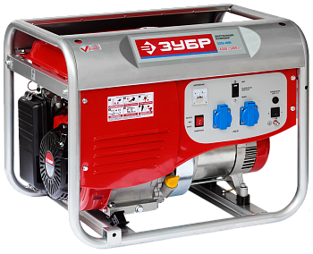 Электрогенератор 5000 Вт, МАСТЕР ЗУБР