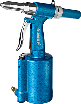 Заклепочник пневматический, для заклепок из нерж стали, 2,4-3,2-4-4,8мм, ЗУБР