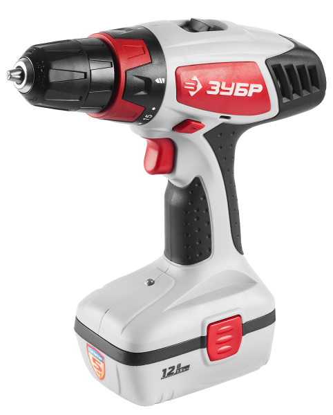 Дрель-шуруповерт акк, 12 В, МАСТЕР ЗУБР