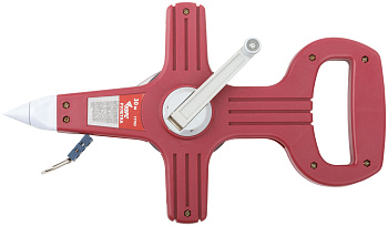 Рулетка землемерная,стальная лента,  пластиковый корпус 50м