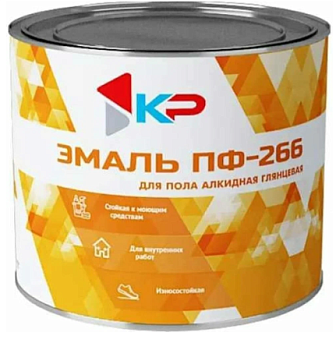 Эмаль для пола ПФ-266 12 кг