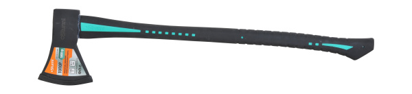 1015-08-FR1800 Топор 1800г. Кованый боек, удлинен. полностью обрезин. рукоятка Sturm!