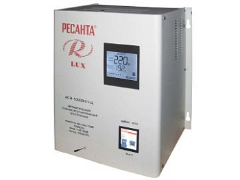 Стабилизатор АСН-10 000 Н/1-Ц Ресанта Lux																																								¶