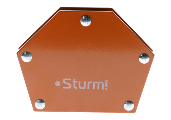 6014-4-25 Угольник магнитный универсальный для сварки вес до 25 кг Sturm!