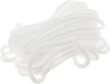 Шнур 8мм 20м (белый) с сердечником