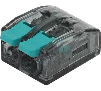 Клемма  СМК ЭРА NO-224-46 компактн серия 412 с рычагом,2отвер, 0,5-4мм2