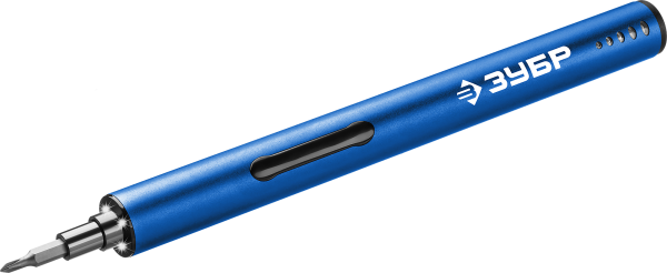 Отвертка для точных работ акк, 4В, ПРОФ ЗУБР