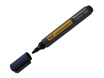 Маркер перманентный, пулевидный, наконечник 3,0 мм,Р-11 цвет синий