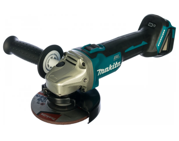 УШМ акк б\щет,ф125мм,18В,Li-ion,3000- 8500об\м,2.3кг,кор,б\акк и з\у,пл пуск,anti-restart,защита от Makita