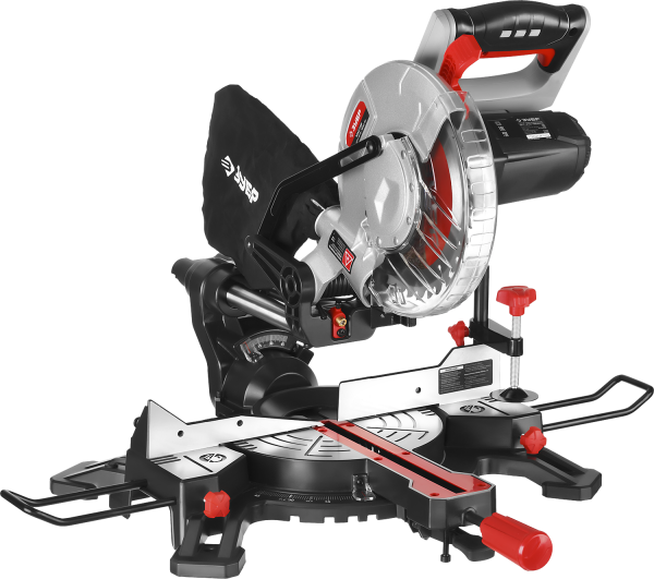 Пила торцовочная с протяжкой, 1600Вт, 210мм, МАСТЕР ЗУБР