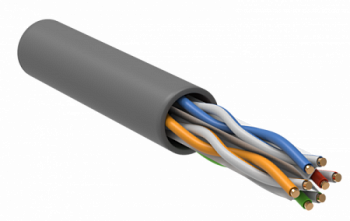 Кабель  витая пара U/UTP кат.6 4*2*0,57 PVC  ITK