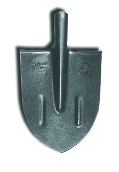 Лопата копальная, остроконечная, рессорная сталь