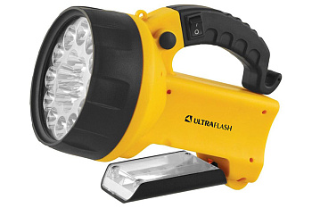 Фонарь ручной 3712 С-ЛЕД 12св/д сереб/алюм.,