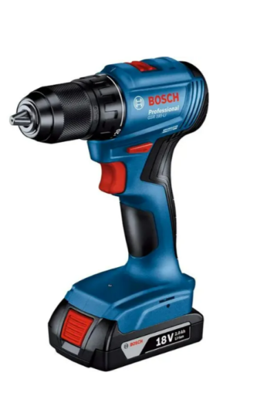 Шуруповерт аккумуляторный бесщеточный BOSCH GSR 185-LI