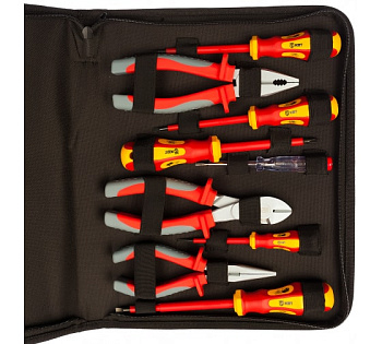 Набор изолиров. инструмента 9 предметов КВТ НИИ-01 59380