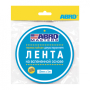 Скотч 8мм*5м двухсторонний белый Abro
