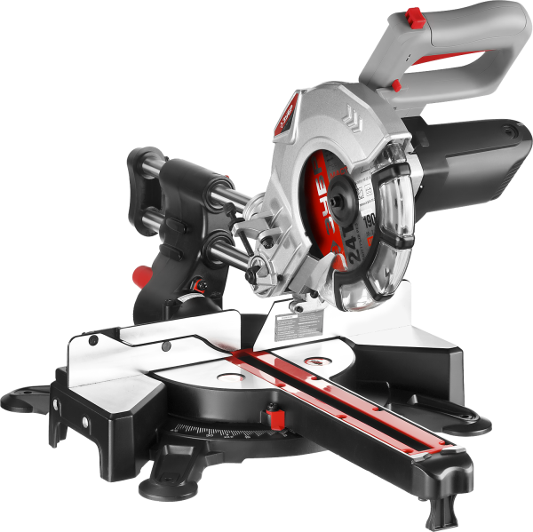 Пила торцовочная с протяжкой, 1100 Вт, 190мм, МАСТЕР ЗУБР