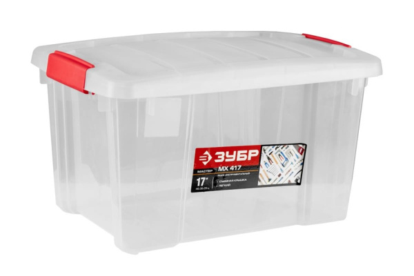 Ящик-контейнер для хранения МХ 417 пластиковый 20л ЗУБР