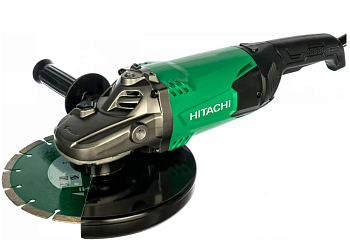 Углошлифовальная машина УШМ HITACHI G23ST +алмазный диск Carat