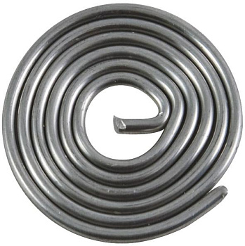 Припой без канифоли ПОС-30,олово-30,свинец-70 д.1мм,10гр. спираль Rexant 