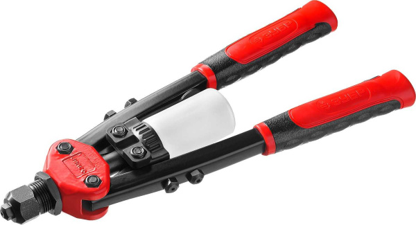 Заклепочник двуручный д/закл д=2,4-4,8мм-из алюм,стали,нерж, с двухкомпонентными рукоятками