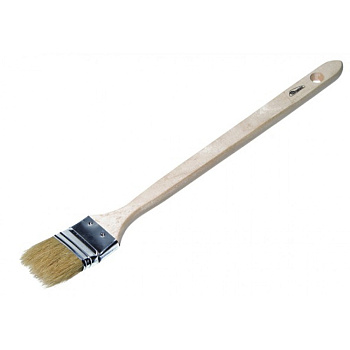 Кисть 3 (75мм) радиаторная, деревянная рукоятка 