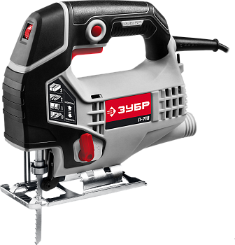Лобзик элект, 710 Вт, 80мм, 19мм, маят ход, МАСТЕР ЗУБР