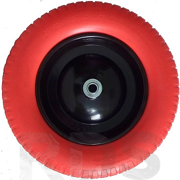 Колесо тачки P/U 3,25/3,00*80 с подшип. D20 (бескамерное)