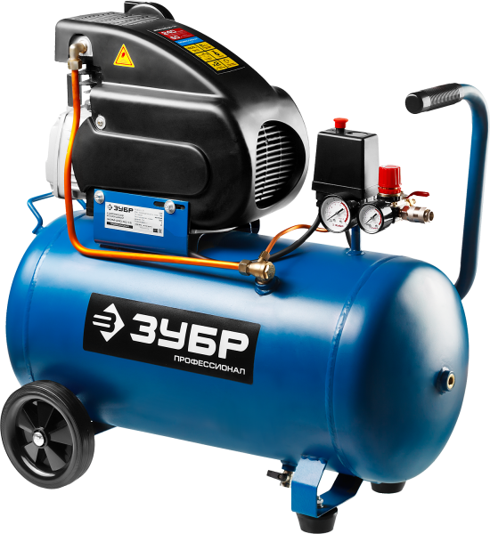 Компрессор  масляный, 1500 Вт, 50л, ПРОФ ЗУБР
