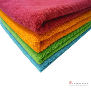 Полотенце махровое из 100%-го хлопка плотностью 430г/м² 50x90 см синее