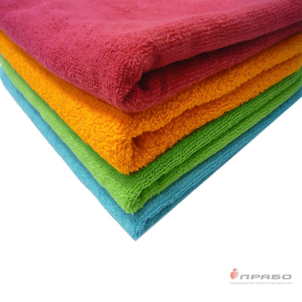 Полотенце махровое из 100%-го хлопка плотностью 430г/м² 50x90 см синее