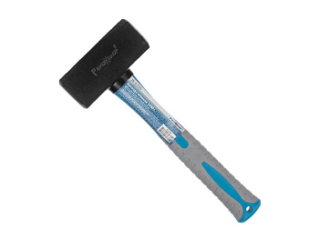 Кувалда кованая, фиберглассовая рукоятка, вес 1500г, длина рукоятки 230мм