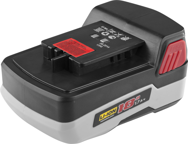 Аккумуляторная батарея Li-Ion, для гайковерта, 18В, МАСТЕР ЗУБР