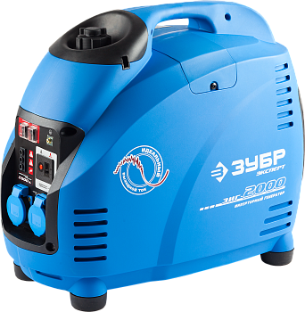 Электрогенератор, 2000 Вт, ПРОФ ЗУБР