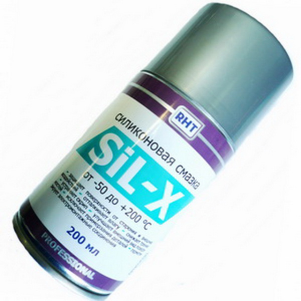 Смазка Sil-x, 200мл, силиконовая