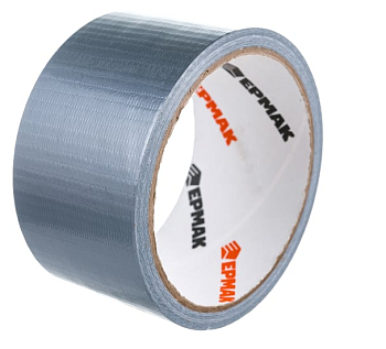 Скотч 50мм*50м армированный серый/ Klebebander 