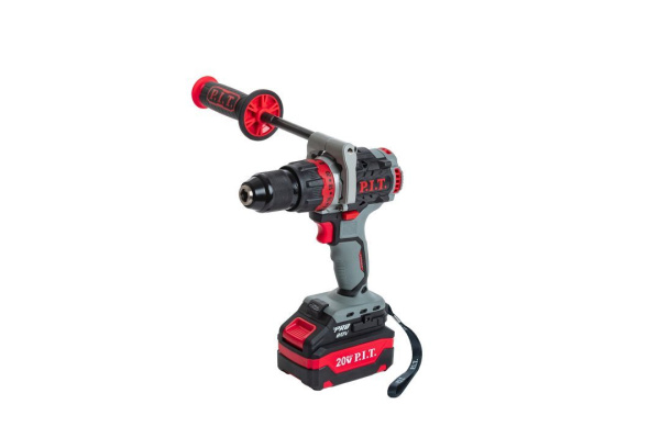 Дрель-шуруповерт бесщет акк. PSB20H-13C/1 X-DRIVER(20В, 110Нм, мет патрон 13мм, 2ск,кор,4АЧ,ЗУ) P.I.T