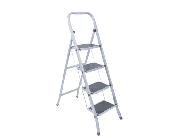 Стремянка  4 ступени с широкими обрез. ступенями, стальная (рабочая высота 0,91м)