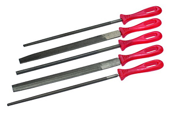 Набор напильников по металлу 5 предметов (уп)