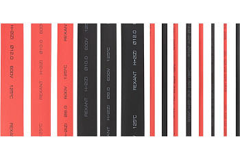 Трубка термоусадочная №6 Максимум набор 14шт. Rexant