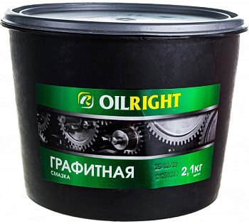 Смазка графитная Oil Right синтетическая банка 2,1 кг 6087